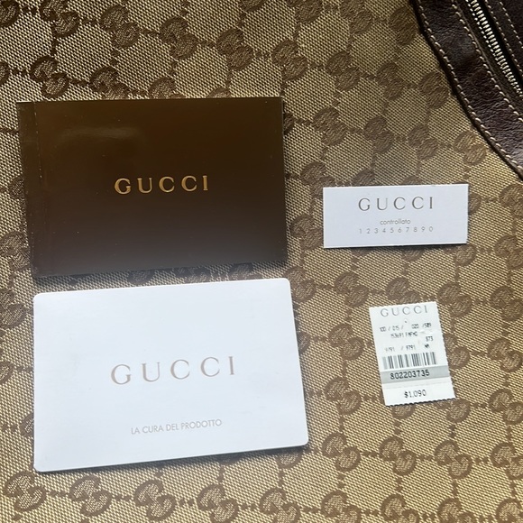 Authentic Gucci Pelham Studded with tags - Picture 9 of 13